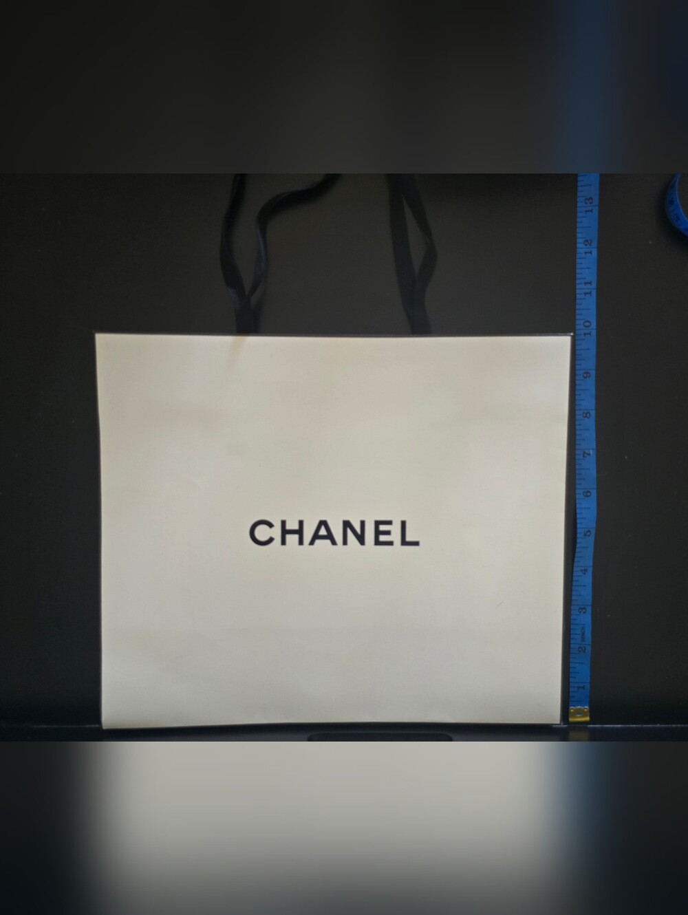 CHANEL White Shopper Tote Bag - Elegant Canvas Carryall